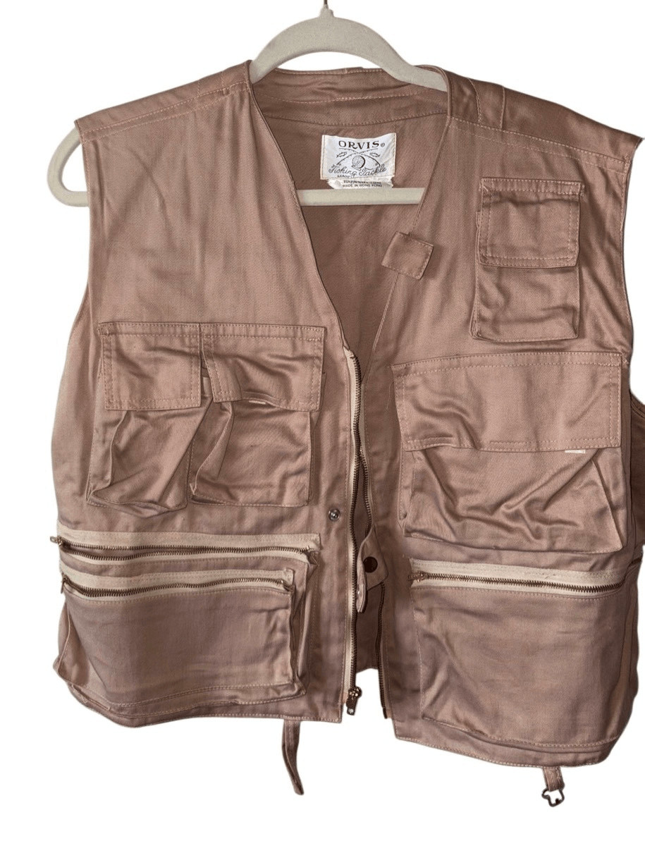 Orvis Vintage 1970’s Rare Fishing Tackle Vest image 8