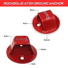 Ground Wall Anchor For Motorcycle Motorbike Quad Bike Bolt Down Scooter Security