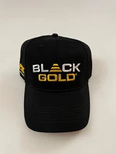 Black Gold APOC Graphic Black Baseball Hat One Size