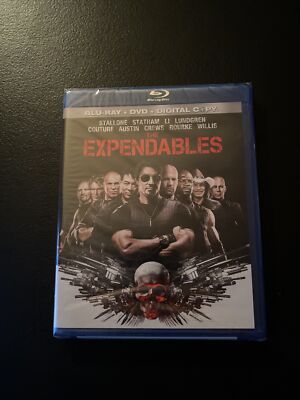 The Expendables Blu-ray + DVD Brand New Factory Sealed Free Shipping D49