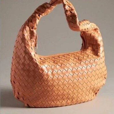 Melie Bianco Brigitte Oversized Peach Colored Satchel Bag NWT