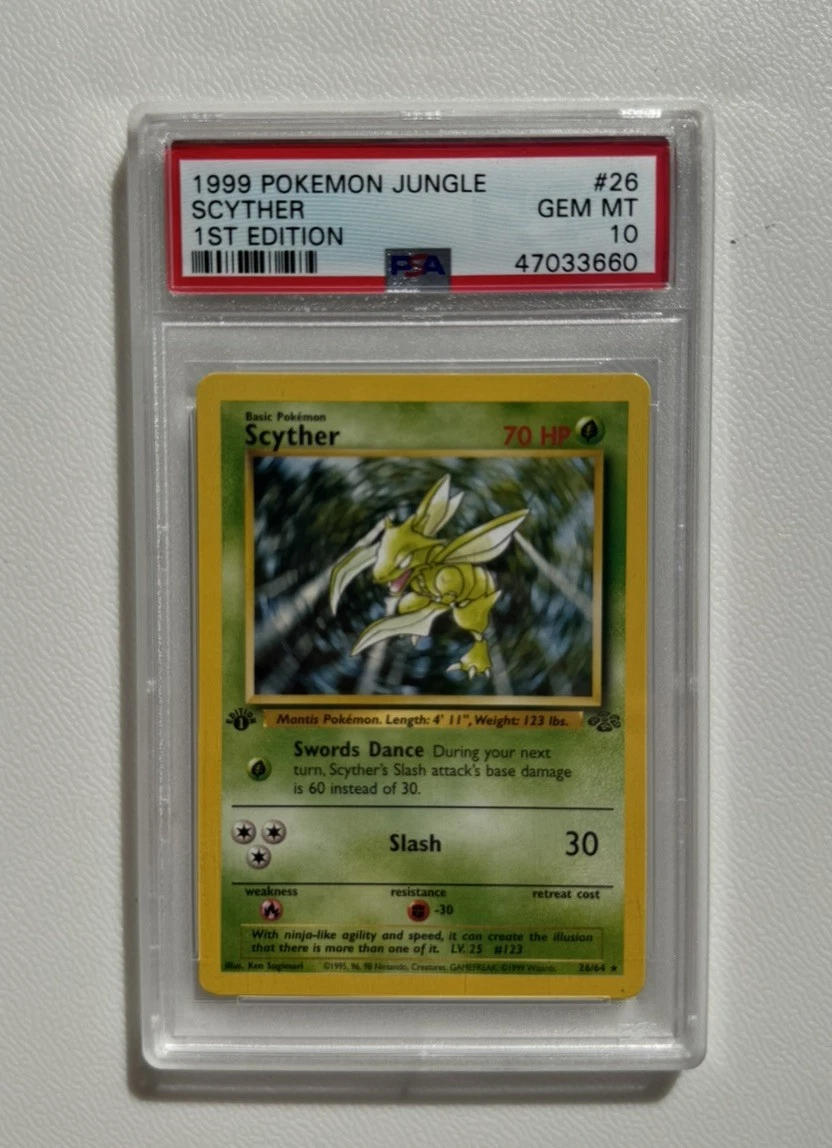 25+ Pokémon TCG Jungle Rare 1st Edition Individual Trading Card