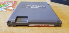 Bubble Bobble (NES - 1988) Cartridge & Manual Nintendo Video game tested
