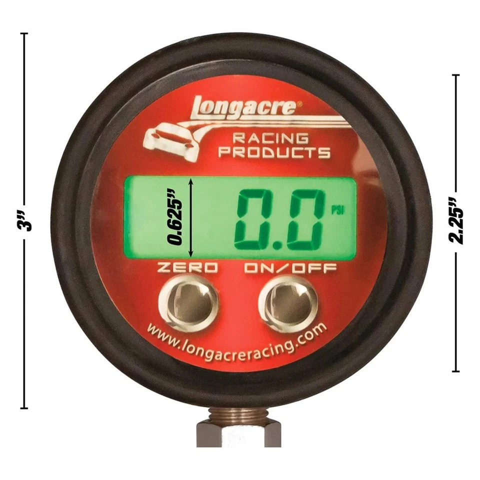 Longacre 52-53028 0 to 125 psi Pro Digital Tire Pressure Gauge Foto 3 de 4