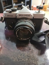 Vintage Fujica STX-1 Camera With Lens 1:2.8 F 28mm Tested Works