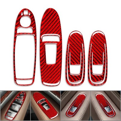 Fensterliftschalter-Abdeckungsverkleidung Rot Für Infiniti JX35 QX60 2013-2016