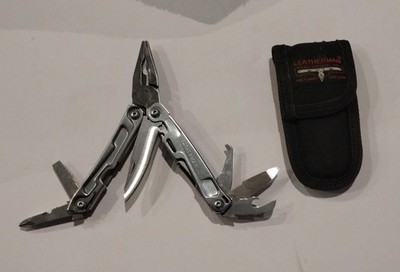 Leatherman REV 14 Tools Multi-Tool - Stainless Steel with Nylon Sheath Excellent