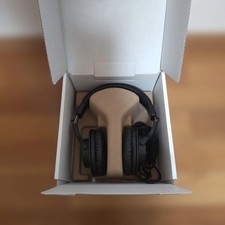 audio-technica Wired Headphones Used Black Over Ear Studio Monitor Stereo