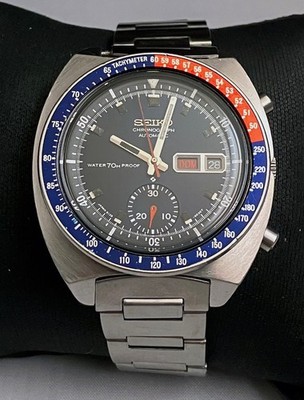 Original Seiko 6139-6000 Proof/Proof/Notch Chronograph