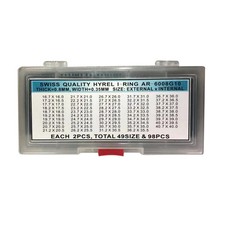 0.8mm Assorted Watch Plastic Waterproof O-ring Gasket for 1.0mm Crystal Glass