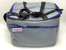 Costco Wholesale Zippered Insulated Shopper Tote Bag 14x10x10 W/ Bottle Opener