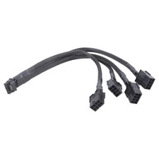 Sturdy 4x 8Pin Female to PCIE 5.0 12 4 16Pin Video Card Cable for RTX4000 RTX40