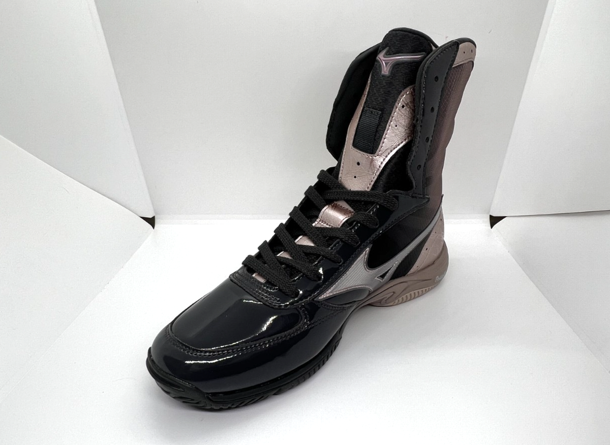 MIZUNO Boxing Shoes Wave Monster US10 ( 28cm ) Black Silver Naoya