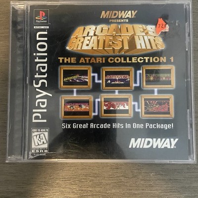 Midway Arcade's Atari Collection 1 Asteroids Playstation PS1 tested Complete CIB