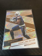 2025 Panini Revolution Courtland Sutton #146 Denver Broncos NFL Football Card
