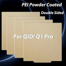 PEI Sheet Build Plate Double Sided Spring Steel Sheet For QIDI Q1 Pro 3D Printer