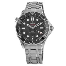 New Omega Seamaster Diver 300M Automatic Black Men's Watch 210.30.42.20.01.001