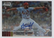 2020 Topps Stadium Club Rainbow Foilboard 2/10 Junior Fernandez #AJF Auto k4s
