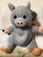 Vintage 1999 Coca-Cola International Blubby Vietnam Pig Bean Bag Plush W Tags