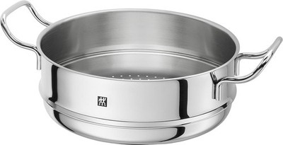ZWILLING Plus Sieb, Edelstahl, silber, 24 cm, 35 x 26 x 12 cm, Inox Br