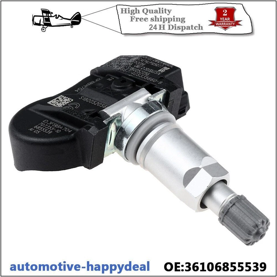 4x For BMW Tyre Pressure Control Wheel Sensor 36106881890 36106856209 - Image 3 of 4