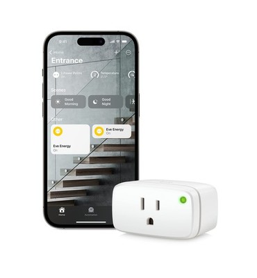 Eve Energy (Matter) - Smart Plug, App and Voice Control, 100% Privacy, Matter...