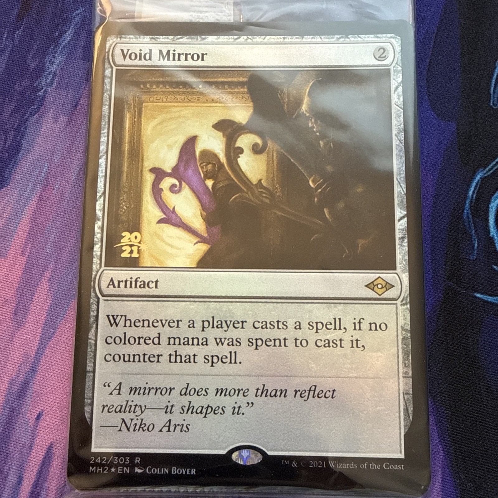 Void Mirror FOIL SEALED 242 Prerelease Promo Modern Horizons 2 MH2 MTG Rare Mint