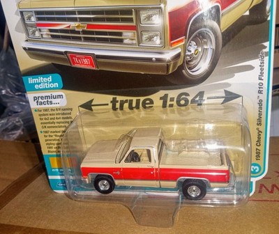 1987 CHEVROLET SILVERADO R10 FLEETSIDE Tan truck AUTO WORLD SQUARE AWSP101 A