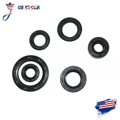 #ad 6Pcs Oil Seals Set Kit Fit 110cc DY100 Pit Dirt Bike ATV Engine LIFAN LONCIN $5.99