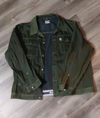 Vintage Enyce Green Jacket Men s 3XL Industry Standard Workwear Lightweight Y2K 