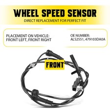 ABS Wheel Speed Sensor For Nissan Sentra 2013 - 2019 Front Left or Right Side EK