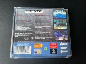 Urban Chaos - Sega Dreamcast Game with Manual 2000 PAL VGC - Complete