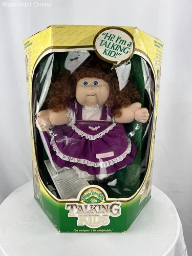 Cabbage Patch Kids Vintage Talking Doll 1987 - Red Hair, Blue Eyes