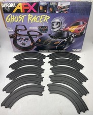   Vintage Aurora AFX Ghost Racer - 9" Curve Curved Track Part 8623 Lot TESTED  