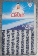 Mr Clean Wet Dry Mop Refill 100% Microfiber W...