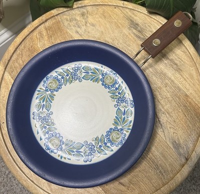 VTG 60s Figgjo Flameware FF Norway Vulcanus Skillet With Handle 15'' Cottagecore