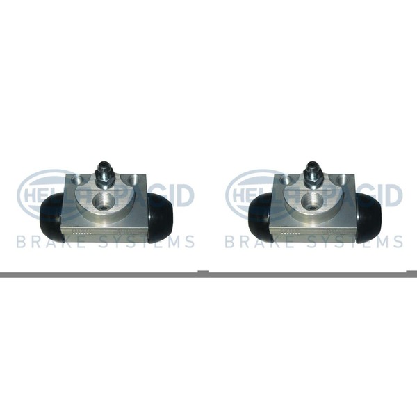 2X Hella Radbremszylinder Radzylinder Links+Rechts Hinten Passend FüR Opel Karl-image