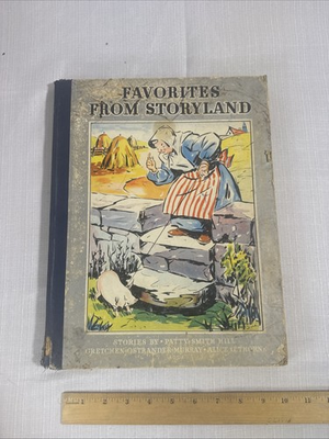 #ad Favorites From Storyland Hardcover P.S. Hill G.O. Murray and A.G. Thorne 1937 $18.99