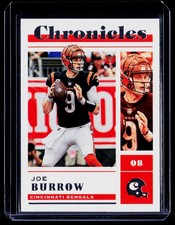 2022 Panini Chronicles #5 Joe Burrow F123