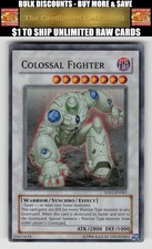 Yugioh 5D's 2008 Starter Deck #5DS1-EN043 Colossal Fighter (SR)