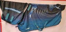 Shires Tempest Original Turnout rug,  5'6”. Skeleton Print.50g Fill.(Ref:498G)