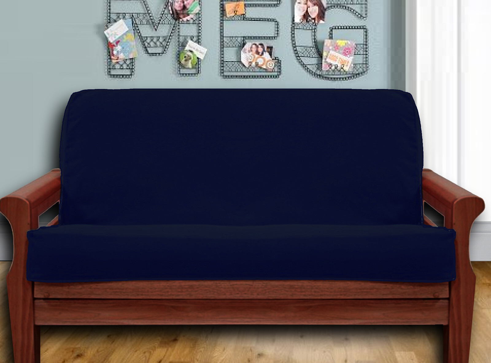 NEW Navy Blue FUTON COVER Full Size 54x75 eBay