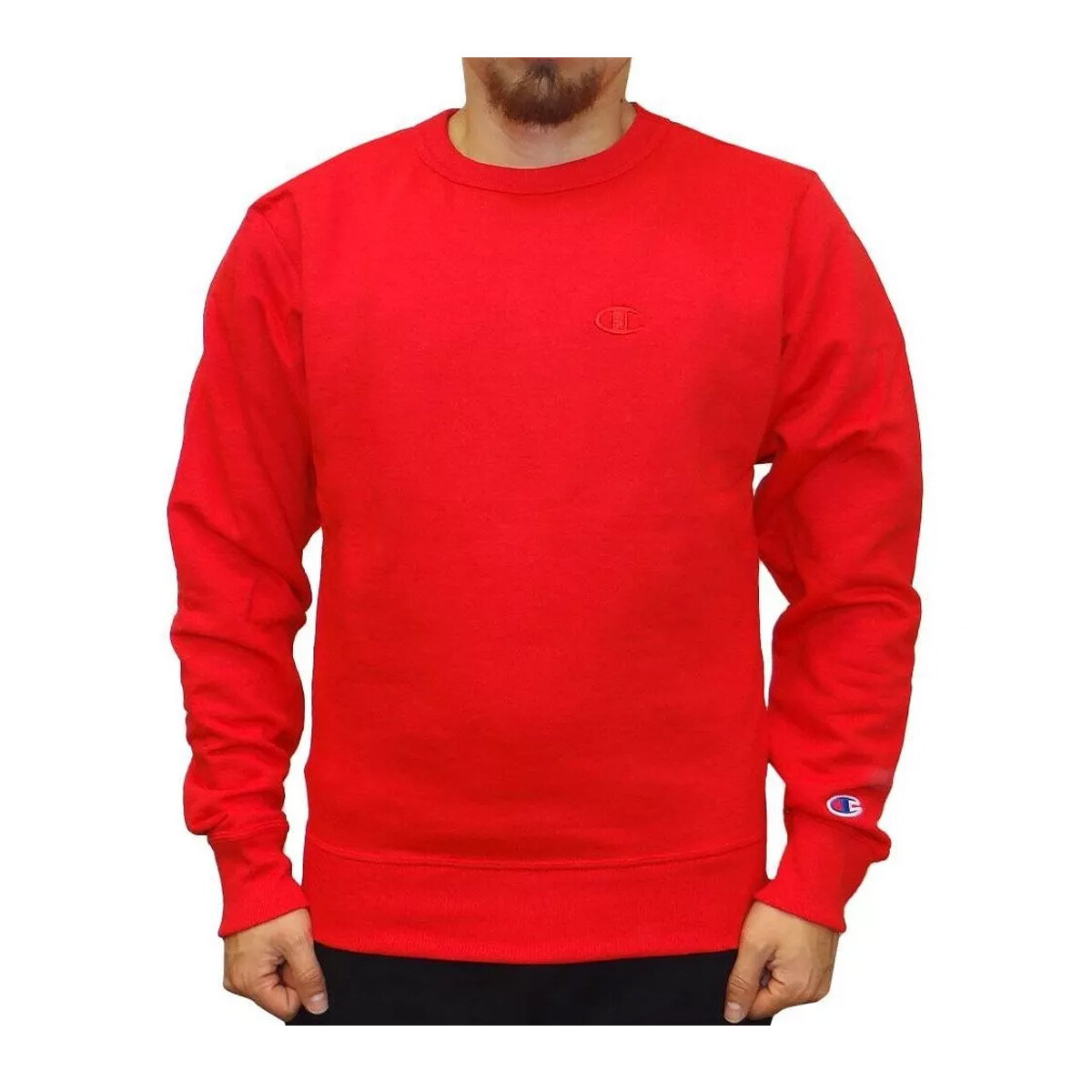 Толстовка-пуловер Champion Mens Powerblend S0888-КРАСНЫЙ Размер X-Большой 10990₽