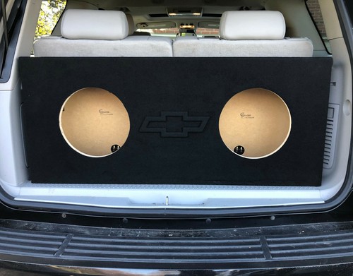 For a 2000+ Chevy Tahoe ~ Custom Ported / Vented Sub Box Subwoofer Enclosure - Picture 3 of 5