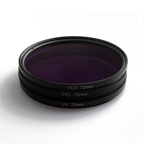 3PCS 49-77mm For Cannon Nikon Sony Digital Camera Lens UV+CPL+FLD Lens Filter - Picture 10 of 20