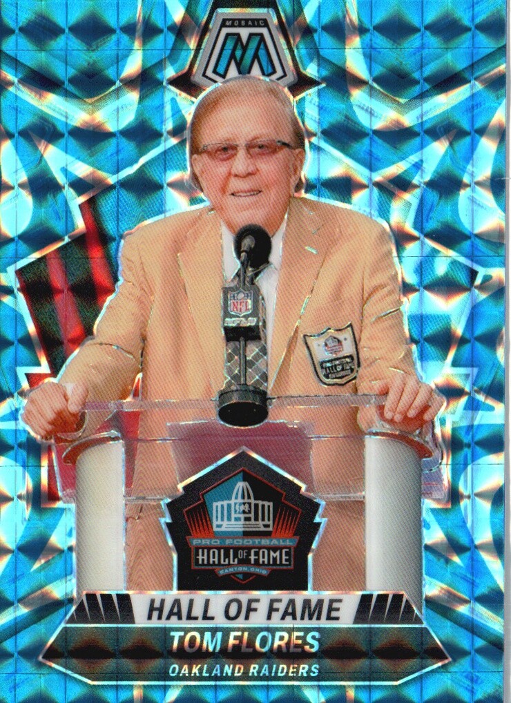 2024 Panini Mosaic #297 Tom Flores Mosaic Reactive Blue | eBay