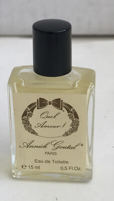 Annick Goutal Paris QUEL AMOUR Eau de Toilette Perfume Bottle .5 fl. oz  New