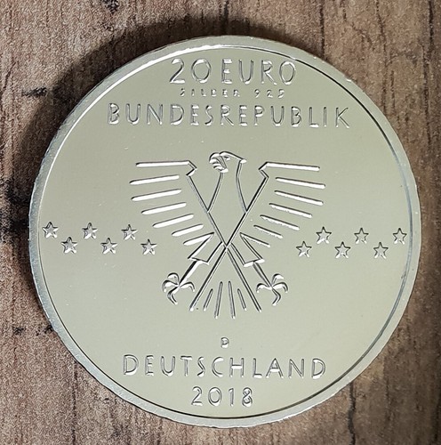 20 Euro 925er Sterling Silbermünzen Deutschland bankfrisch bfr. - zur Auswahl ! - Bild 34 von 43
