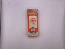 Pachmayr NOS White Line Black Rubber Recoil Pad