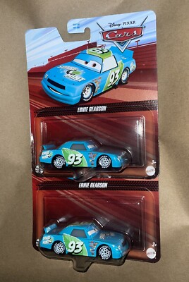 DISNEY PIXAR CARS ERNIE GEARSON NEW Lot Of 2